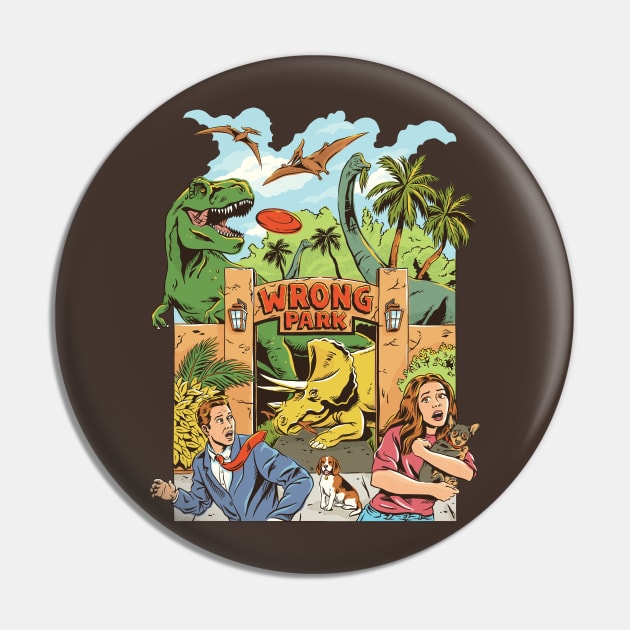 Wrong Park Pin by CPdesign