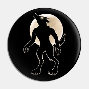 Full Moon Werewolf Pin