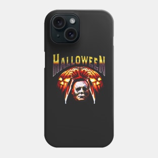 halloween vintage retro 80s 90s horror movie Phone Case