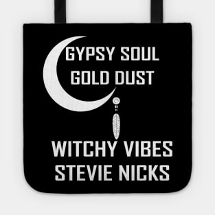 Gypsy Soul Gold Dust Witchy Vibes Stevie Nicks Tote