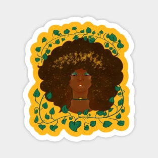 Green Witch Magnet