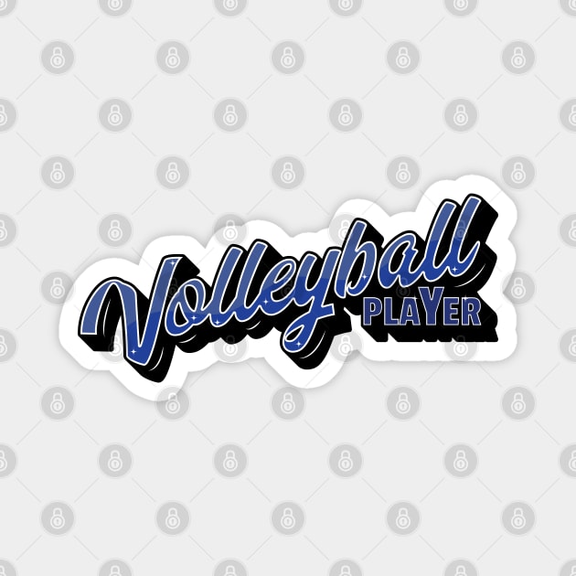 Volleyball Player Magnet by kindacoolbutnotreally