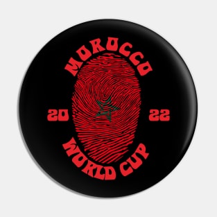 Morocco World Cup 2022 Pin