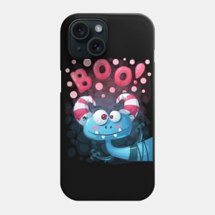 Boo Blue Monster Phone Case