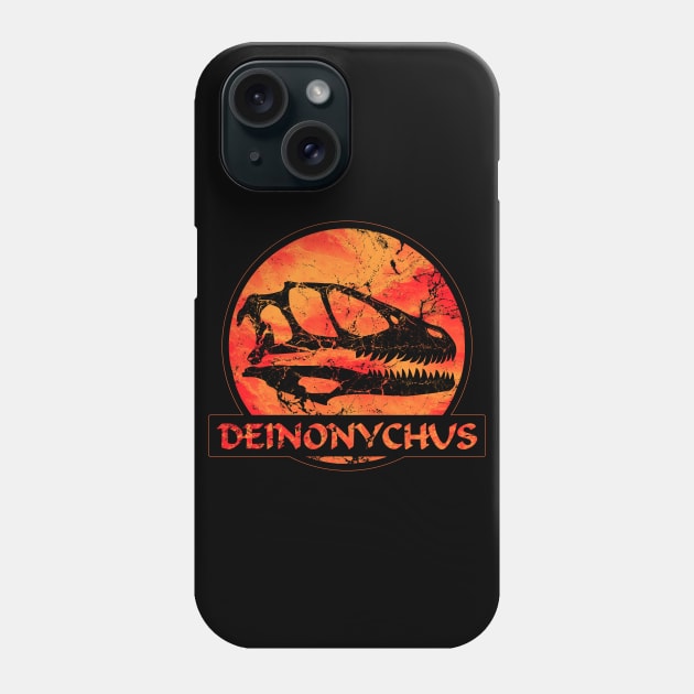 Deinonychus Phone Case by NicGrayTees