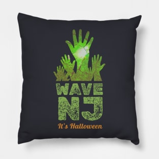Wave NJ It's Halloween Pillow