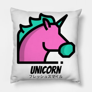 Unicorn Magic Horse Pink Blue Pillow