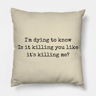 The Story of Us Pillow