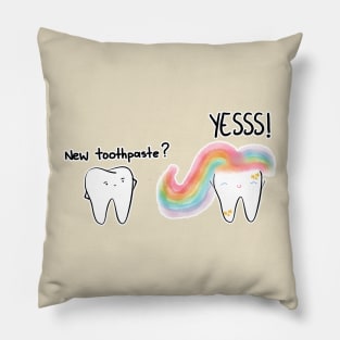 Unicorn Toothpaste 2 Pillow