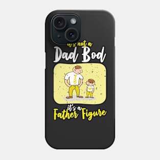 Dad Bod | White And Yellow Text Funny Dad Phone Case