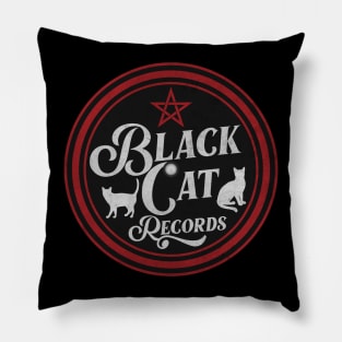 Black Cat Records Pillow