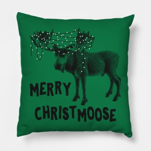 Merry Christmoose Pillow