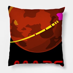 Mars -- Why Not? SPACE! Pillow