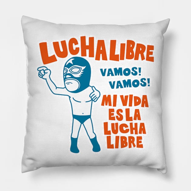 LUCHA#92 Pillow by RK58