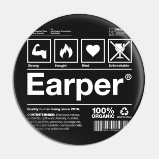 Earper Shipping Label - Wynonna Earp Pin
