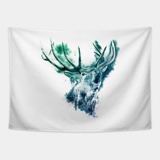 Roaring Deer Tapestry