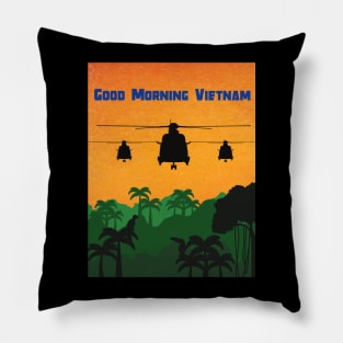 Good morning vietnam Pillow