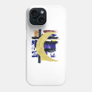 Abstract Moon Phone Case