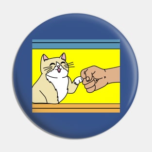 Best Retro Cat Owner Of All Time Pin