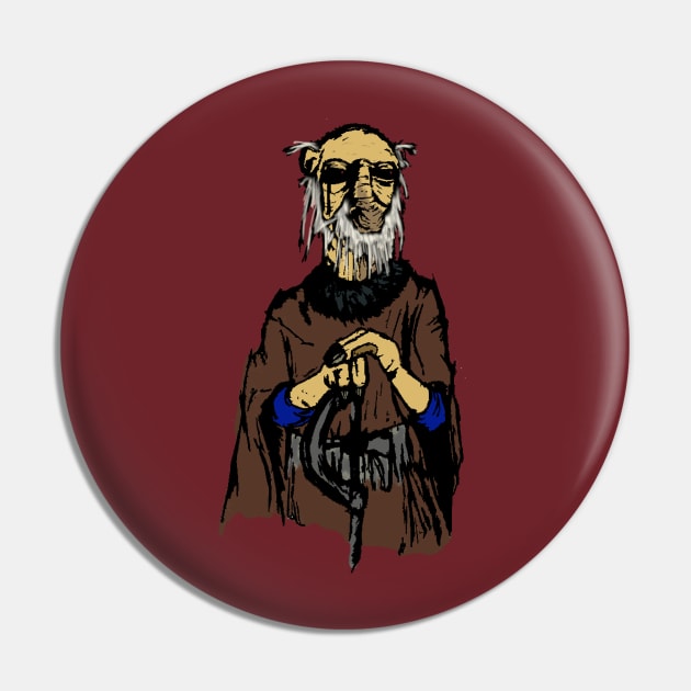 The Yak (Colored) Pin by Odisential