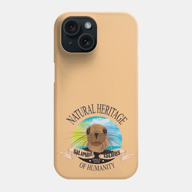 Galapagos Islands Heritage of Humanity Phone Case by leeloolook