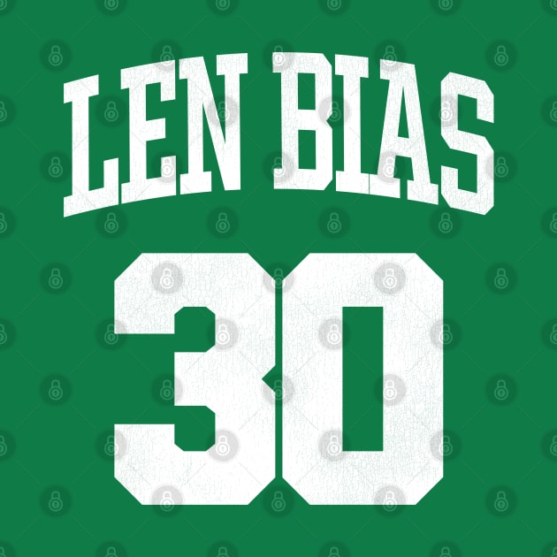 Len Bias Boston Tribute Jersey by darklordpug