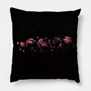 Dark floral #13 Pillow