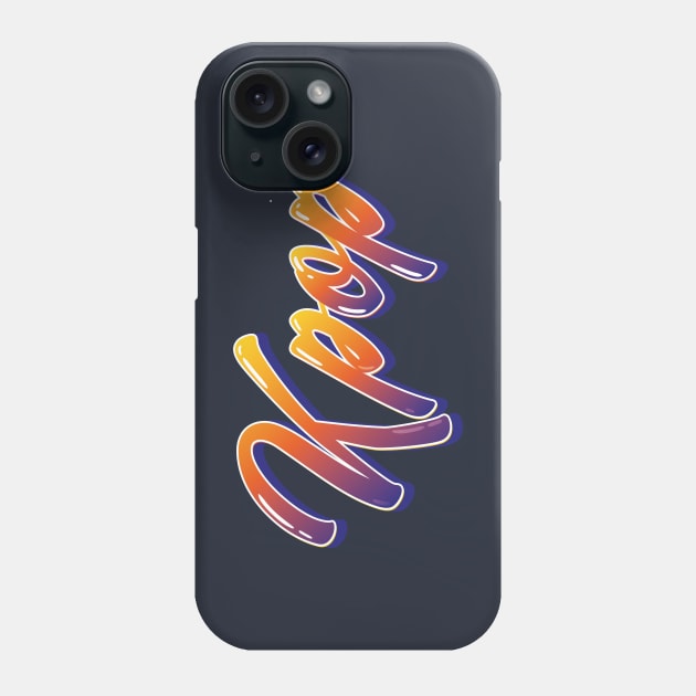 Kpop Colors (v2) Phone Case by bluerockproducts