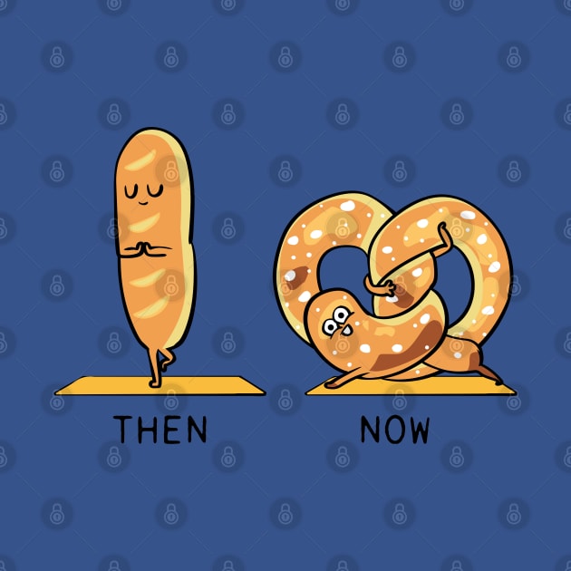 Bread Yoga Then and Now by huebucket