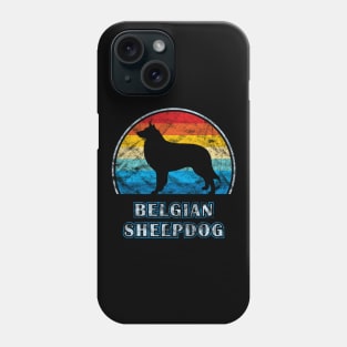 Belgian Sheepdog Vintage Design Dog Phone Case