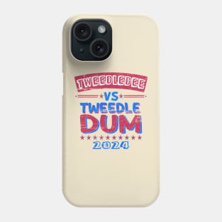 Tweedledee VS Tweedledum 2024 Phone Case