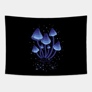 Magic Mushrooms Tapestry