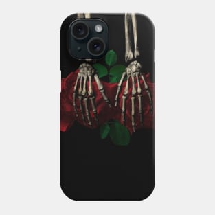 Human anatomy and roses: hands Phone Case