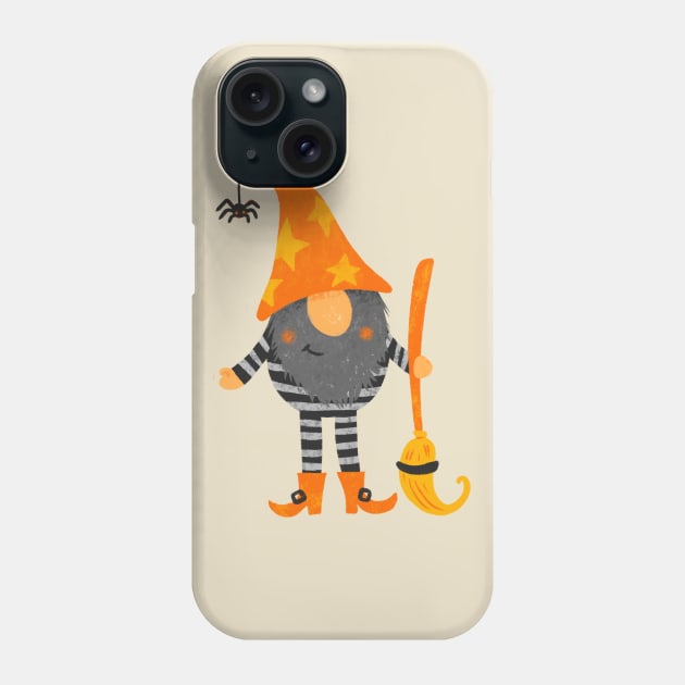 Halloween Gnomes Phone Case by Alexandra Franzese