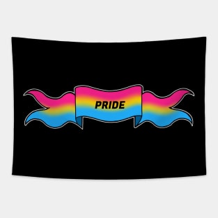 pansexual pride banner Tapestry