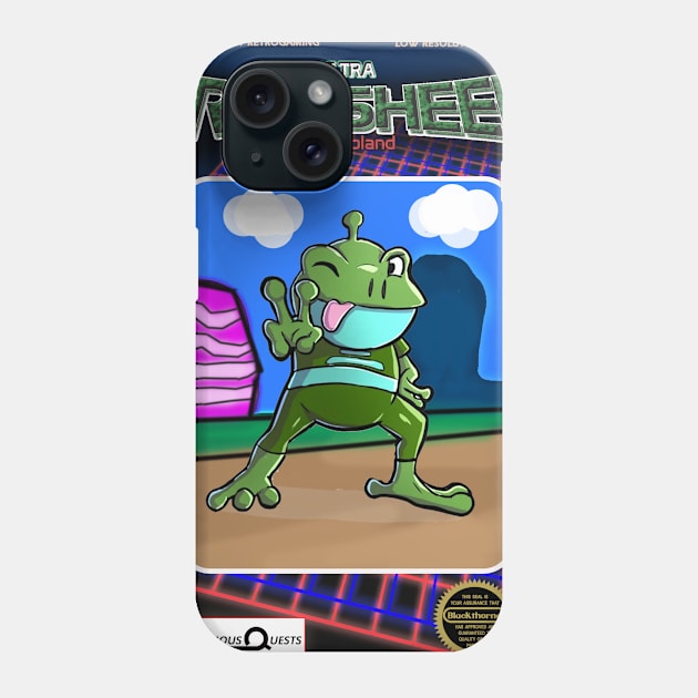 Frogsheen Capcom-Style Box Phone Case by Infamous_Quests