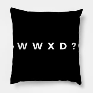 WWXD - White Ink Pillow