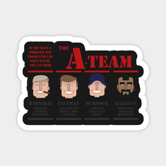 The A-Team Magnet by Mansemat