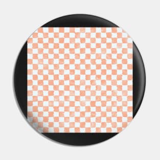 Soft blush watercolor checkers Pin