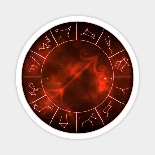 Saggitarius Zodiac Symbol Magnet