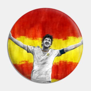 Raúl González Blanco - Real Madrid - La Liga Football Artwork Pin