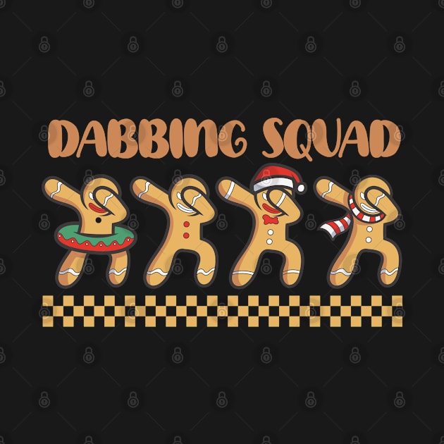 Dabbing squad, gingerbread man by dadan_pm