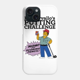 Lee Carvallo's Putting Challenge Phone Case