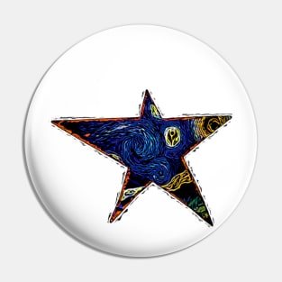 Stormy Star Pin