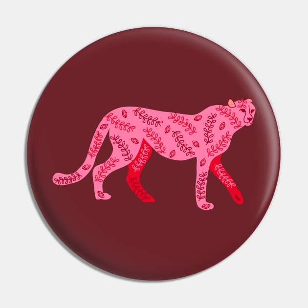 Pink Panther Pin by sarakaquabubble