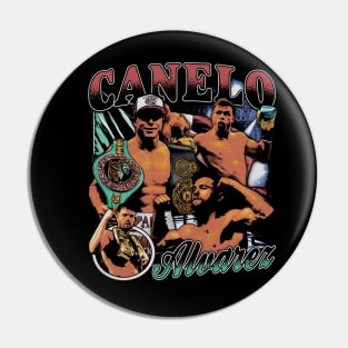 Canelo Alvarez Vintage Bootleg Pin