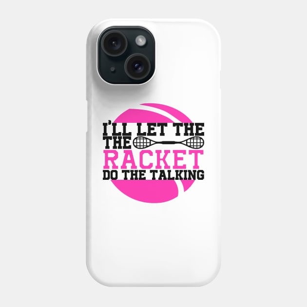 I Love Tennis Phone Case by Your Design