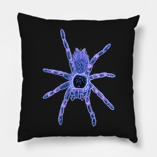 Tarantula Only “Vaporwave” V24 (Invert) Pillow