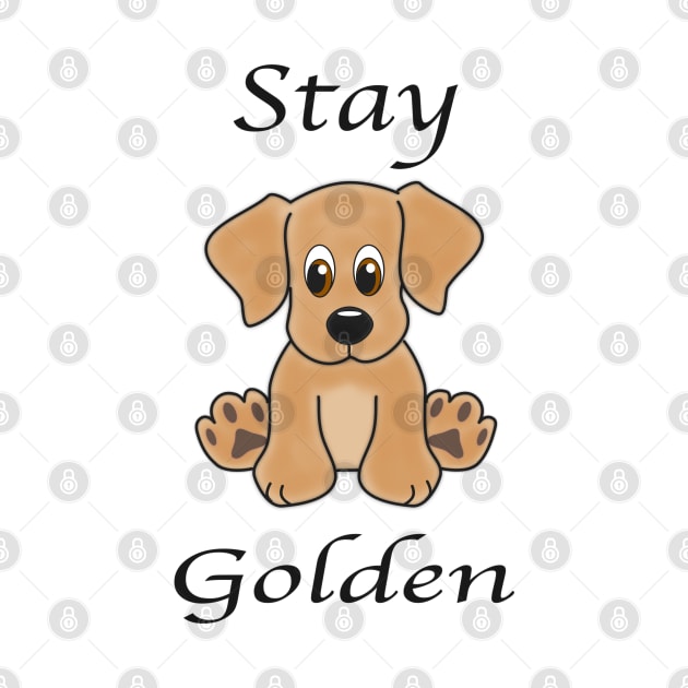 Stay Golden Dog by rayraynoire