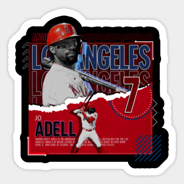 Rinkha Jo Adell Baseball Paper Poster Angels T-Shirt